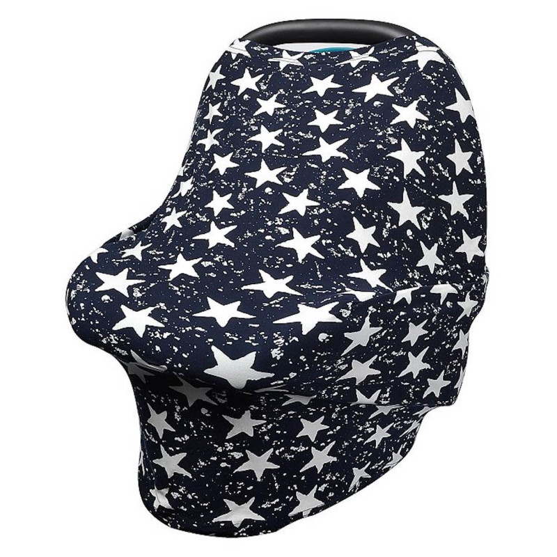 Super Soft Bamboo Rayon All in 1 Stretchy Star Nursing Cover
